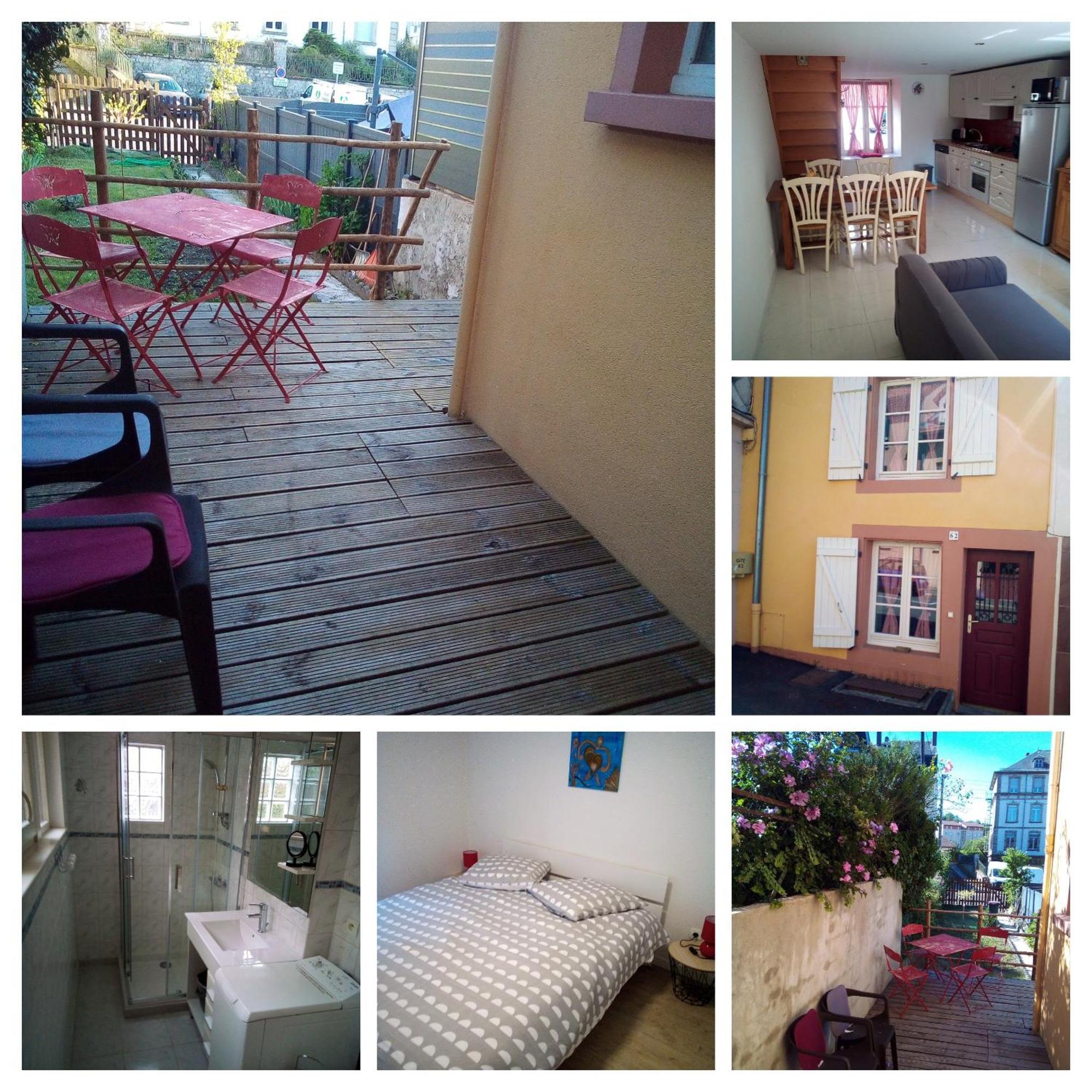 L'Oasis Maisonnette Centre Ville 3 Chambres Terrasse Espace Vert Prive Parc Sainte Croix Center Parc 20 Minutes 萨尔堡 外观 照片