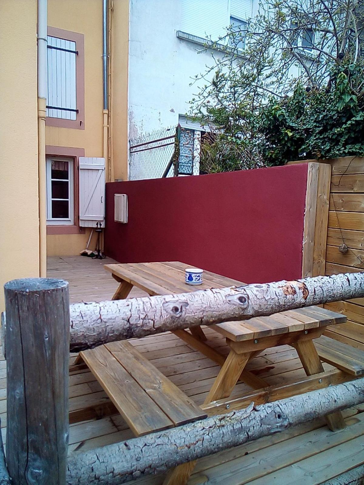 L'Oasis Maisonnette Centre Ville 3 Chambres Terrasse Espace Vert Prive Parc Sainte Croix Center Parc 20 Minutes 萨尔堡 外观 照片